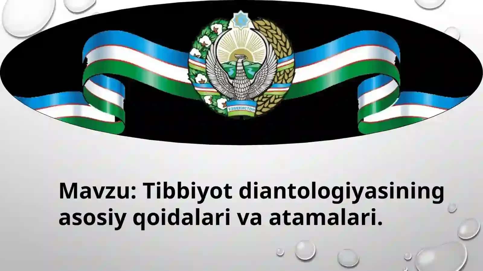 Tibbiyotdiantologiyasi 2