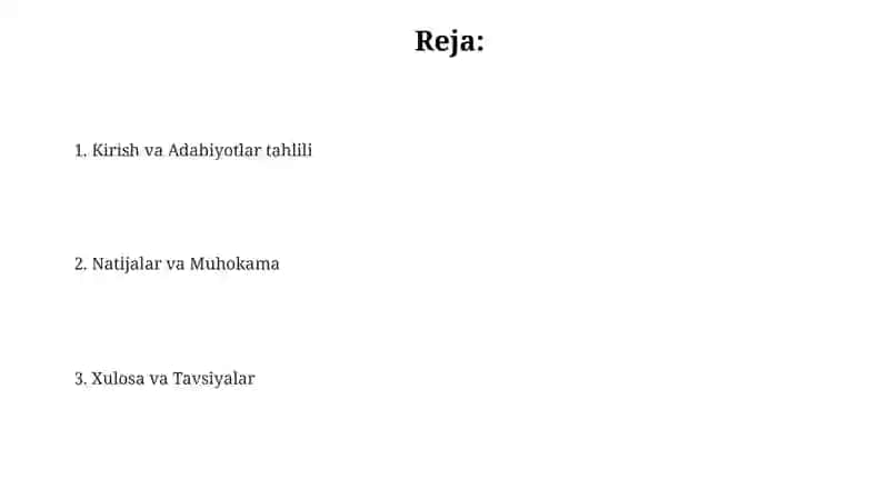 Takroriy ekinlarda o‘tkazilgan tajribalar 2