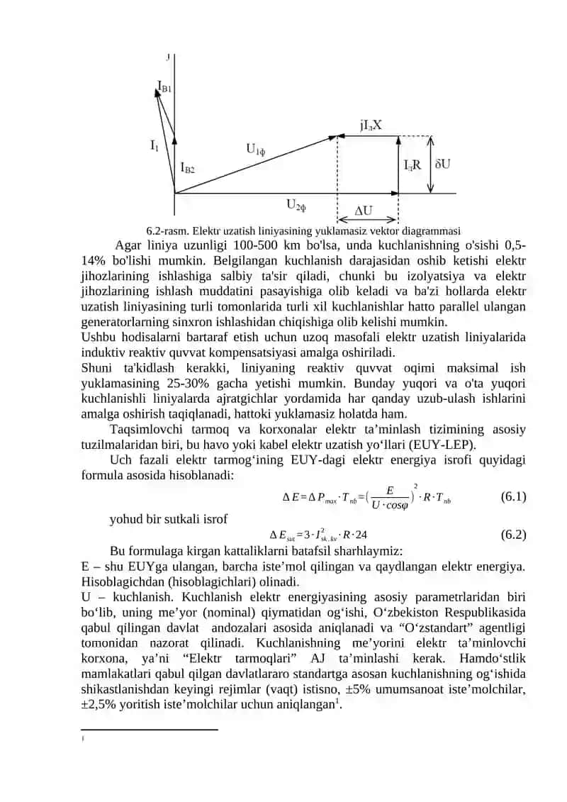 Elektr uzatish liniyasi kuchlanishi 2