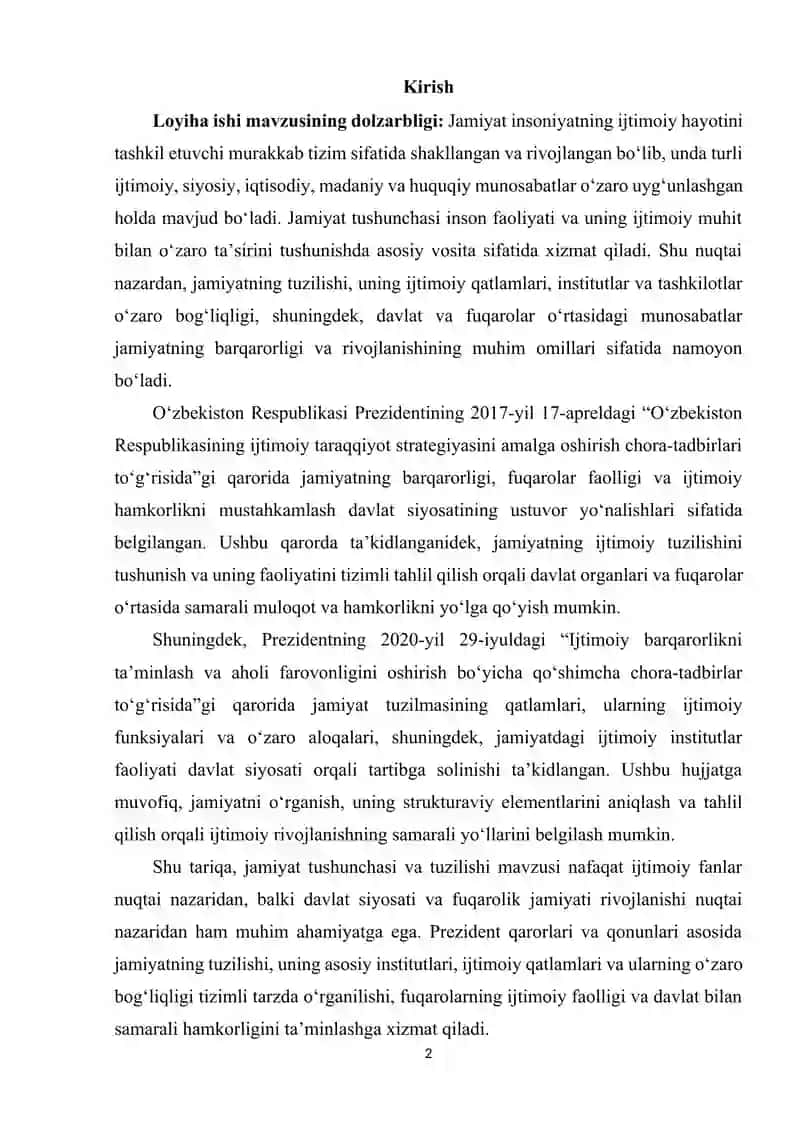 JAMIYAT TUSHUNCHASI VA TUZULISHI 2
