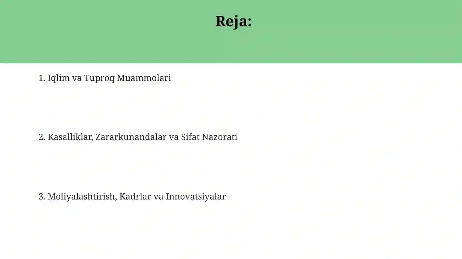 Oʻzbekistonda tok koʻchatlarining asosiy muomalari 2