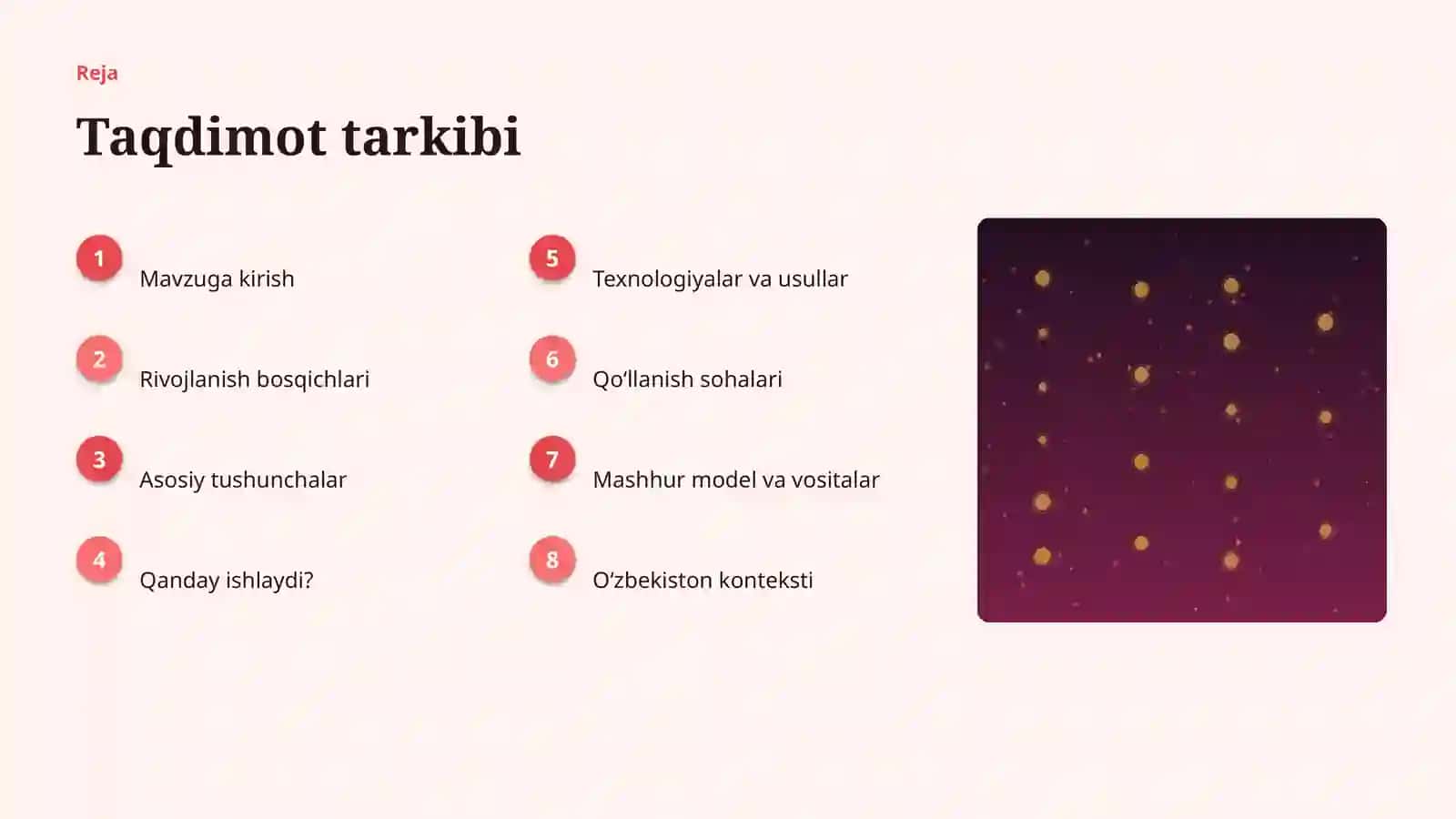 SUNʼIY INTELLEKT • PROFESSIONAL TAQDIMOT 2