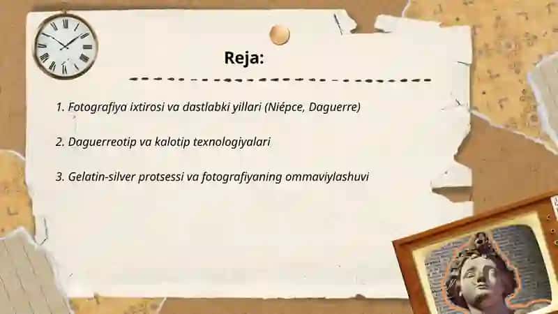 Fotografiya tarixi va janrlari 2