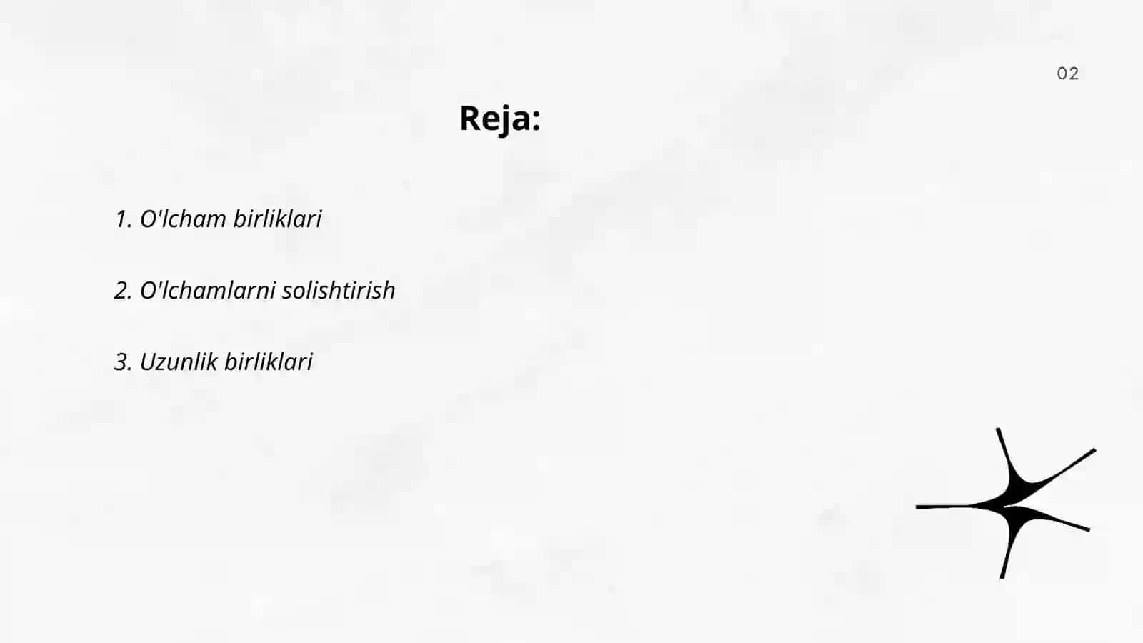 O'lcham birliklari 2