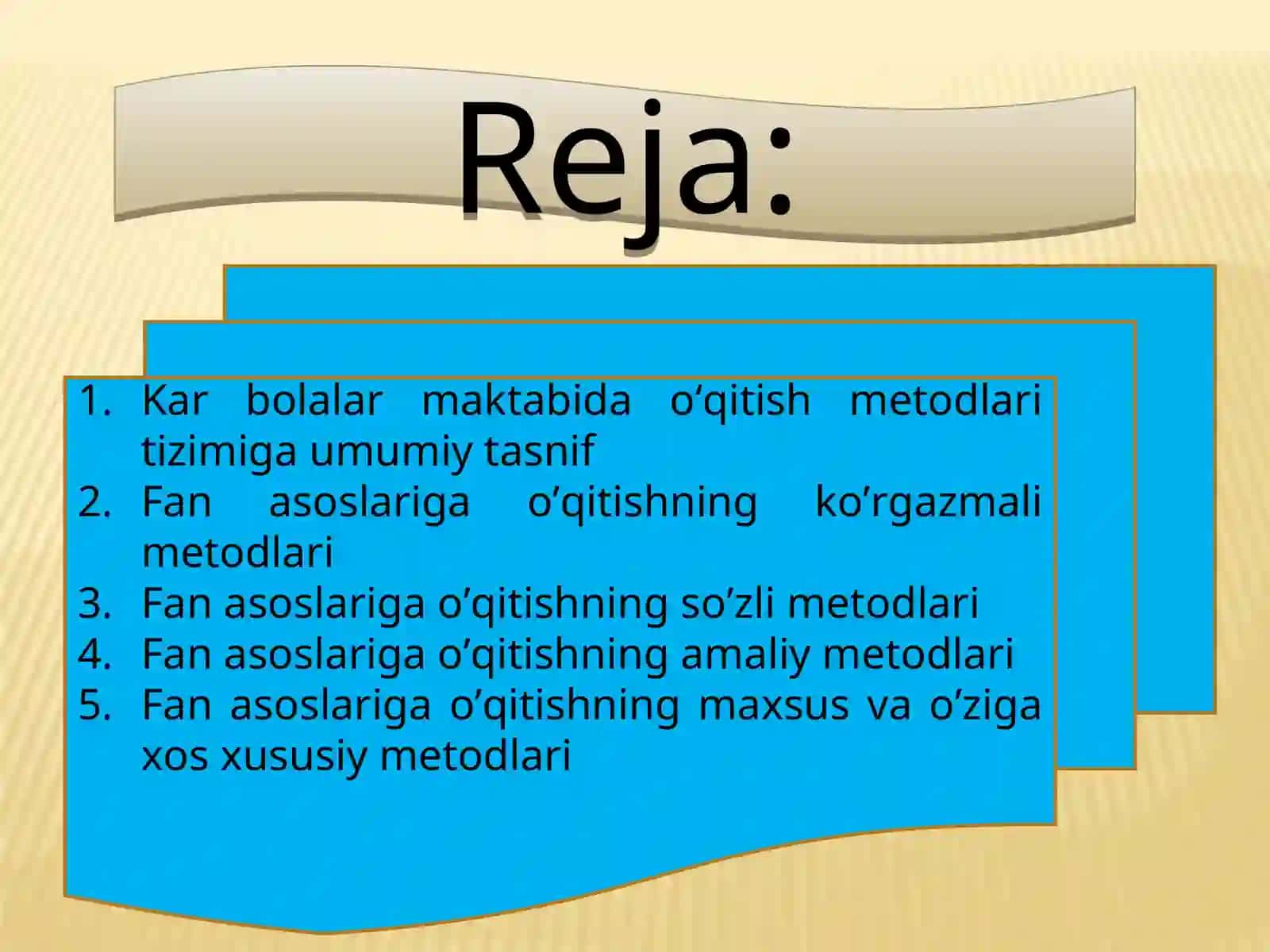 Kar bolalar maktabida o‘qitish metodlari 2