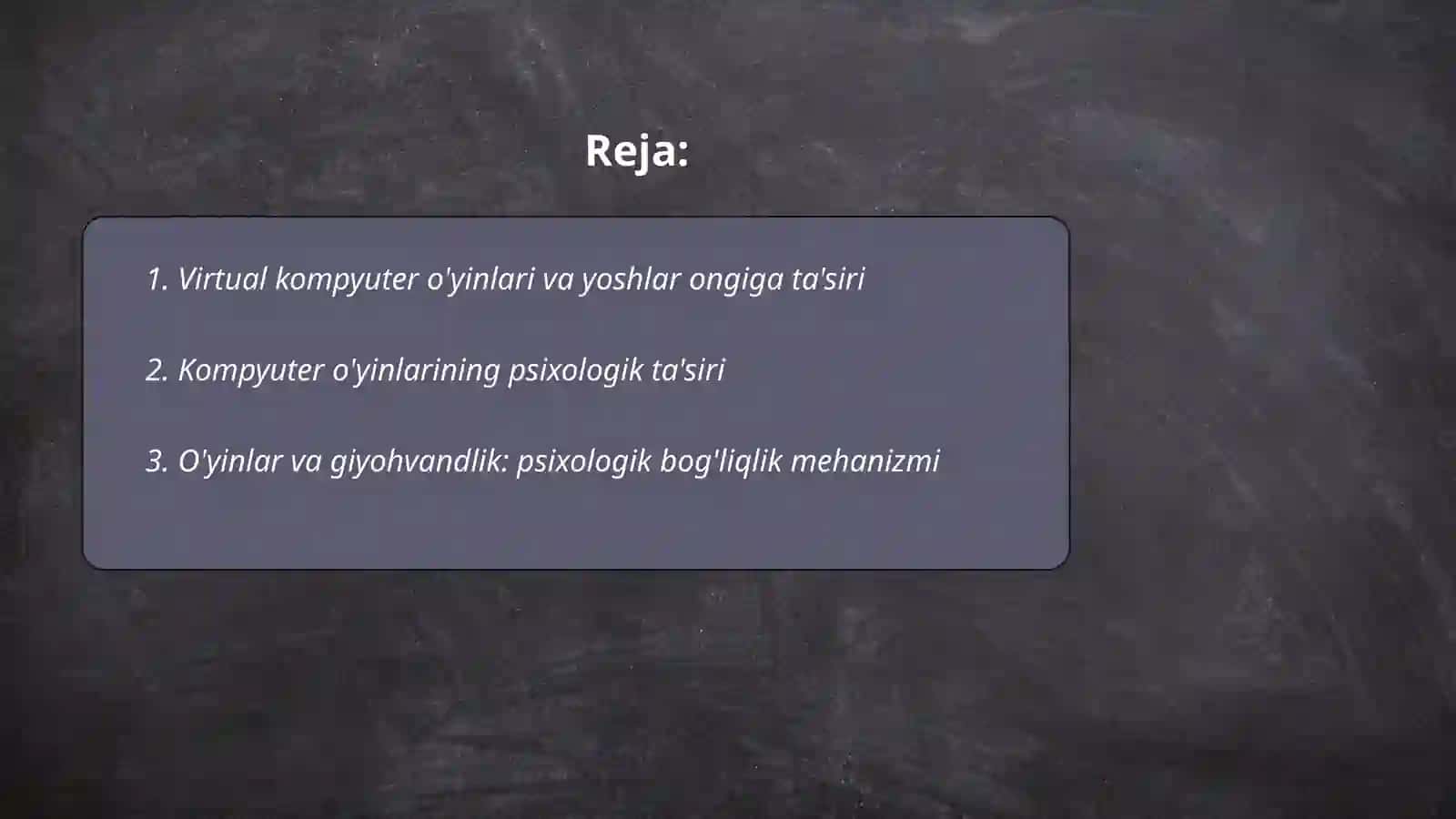 Virtual kompyuter o'yinlarining yoshlar ongiga tasiri ruhiy va jismoniy xatarlari 2