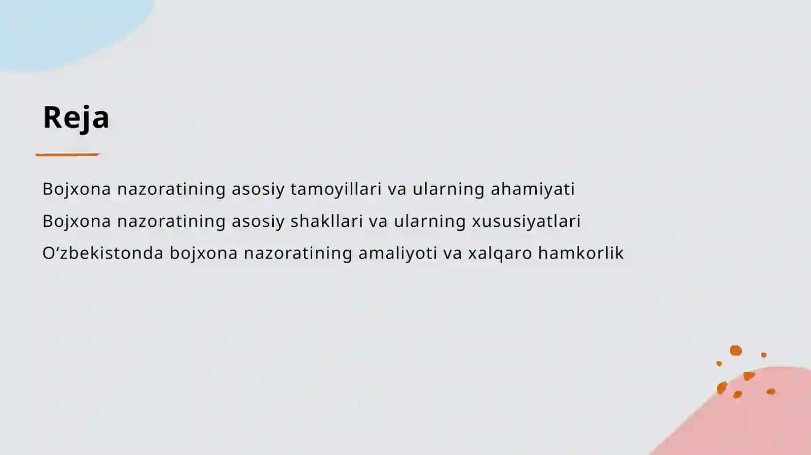 Bojxona nazoratining tamoyillari va shakllari 2