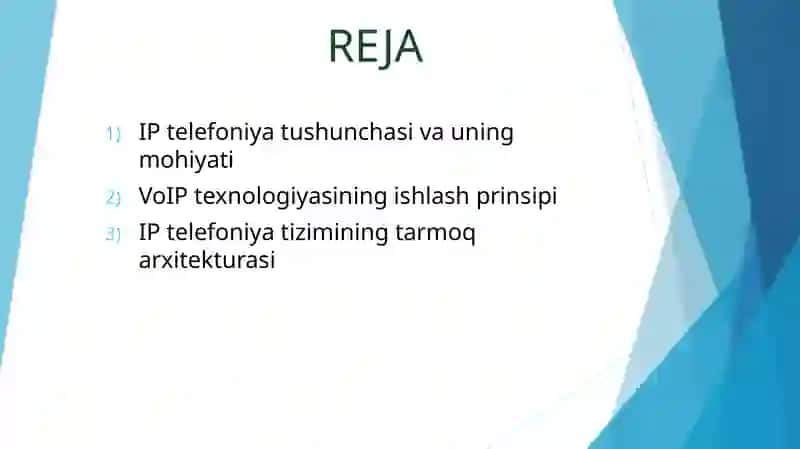 IP telefoniya (VoIP) 2