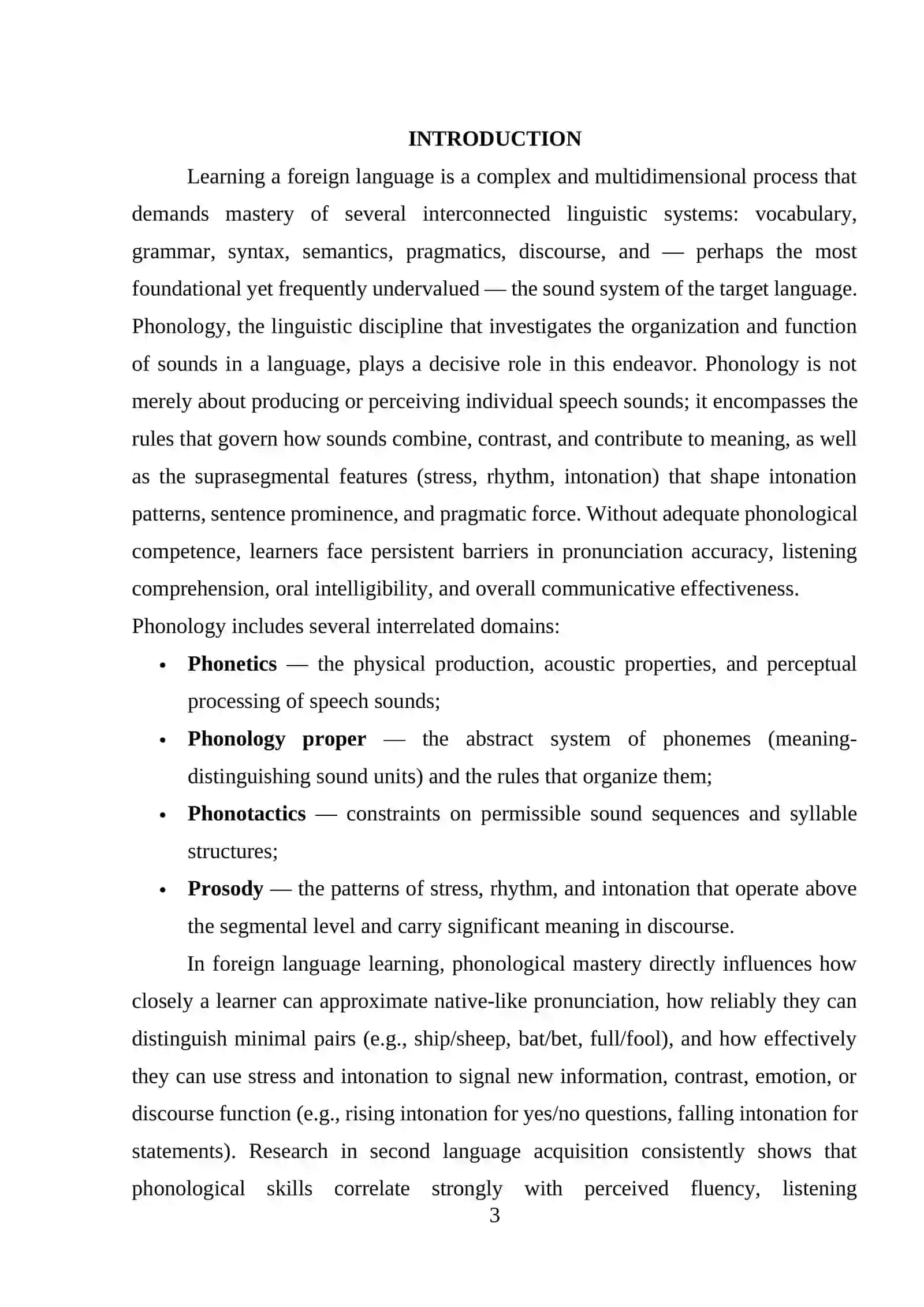 Phonology and its role in learning foreign language 2
