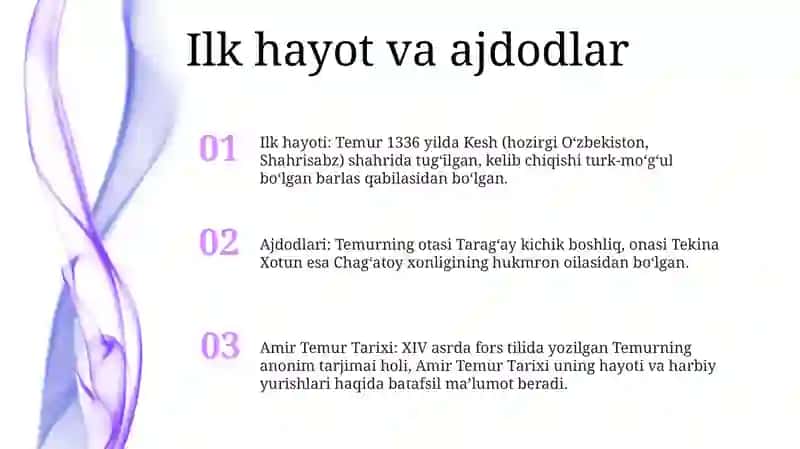 Amir Temur Tarixi 2