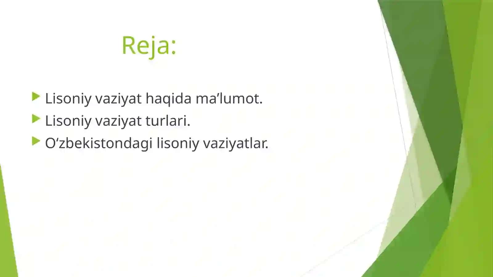 Oʻzbekistondagi lisoniy vaziyat 2