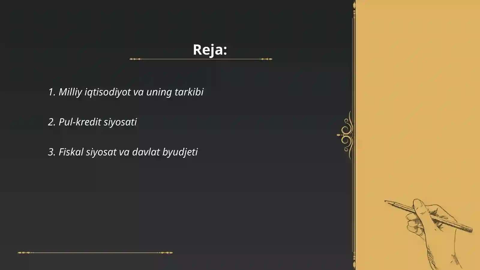 MAKRO IQTISODIY MUHIT 2