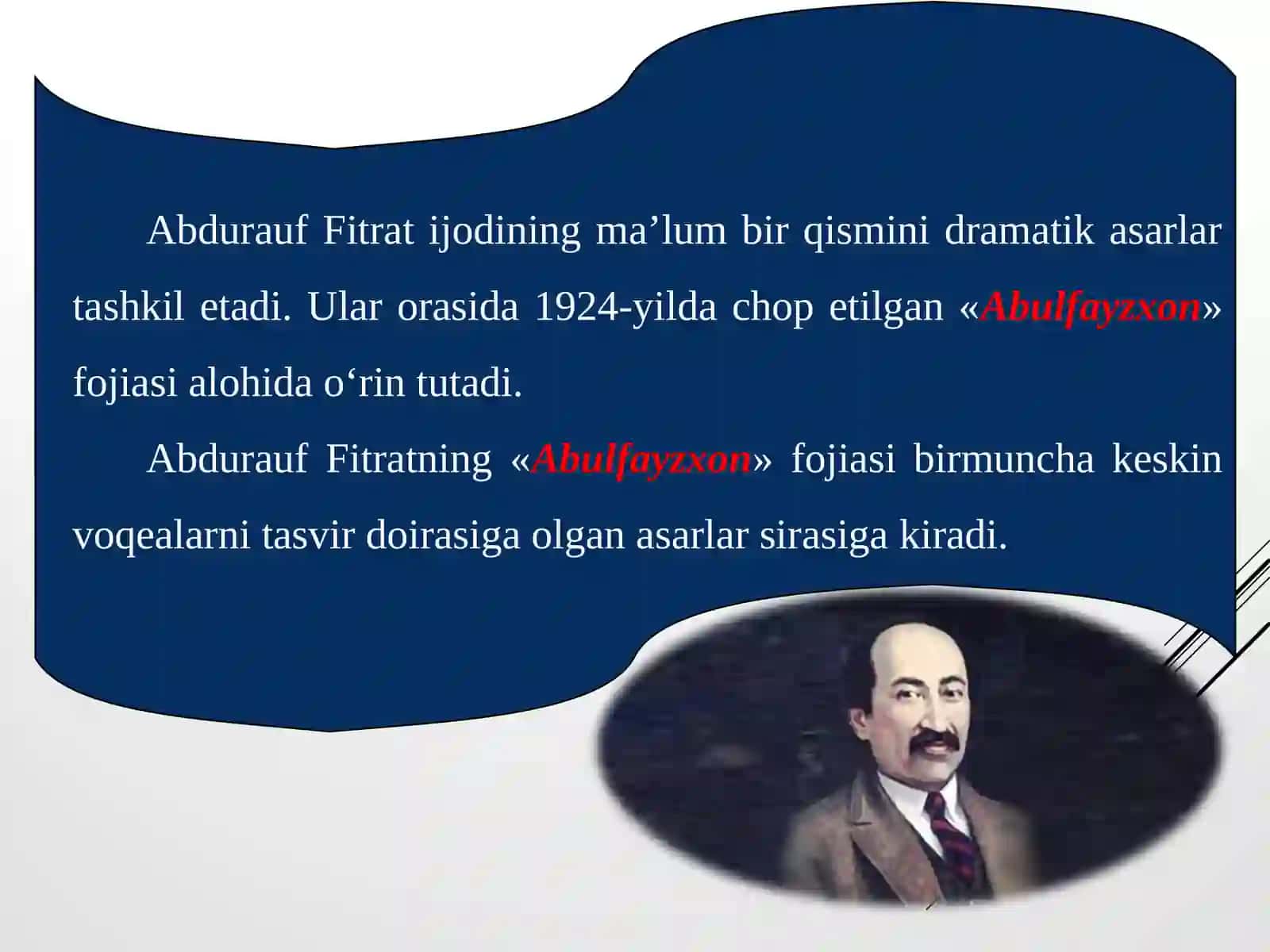 «ABULFAYZXON» Fojiasi haqida 2