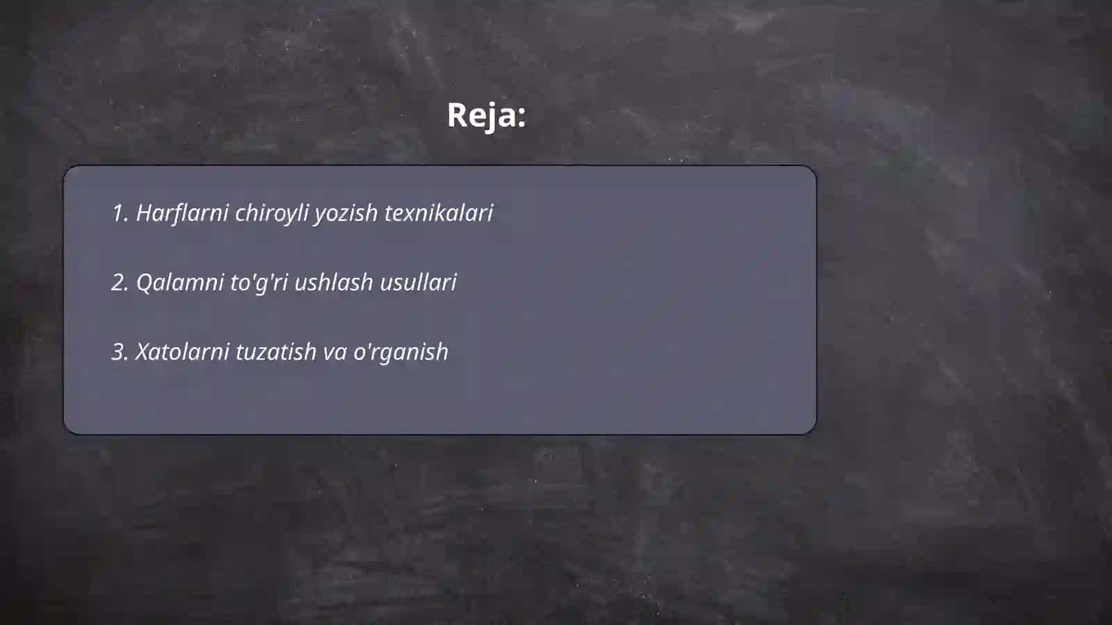 Harflarni chiroyli yozish texnikalari 2