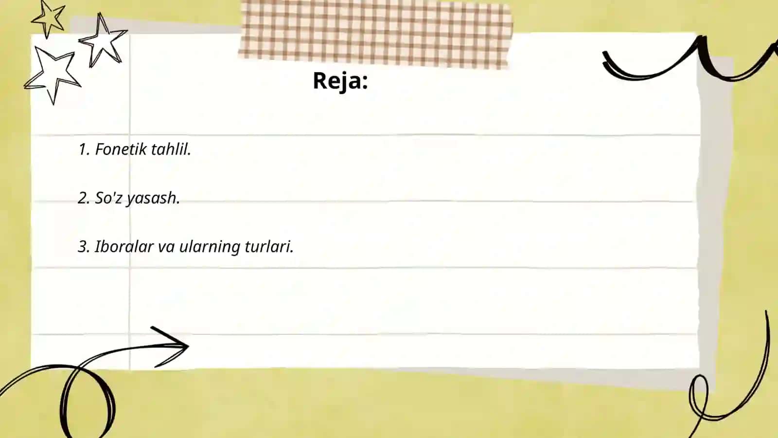 Grammatika va morfologiya 2