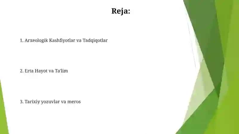 V.V.Bartoldning yurtimizni o'rganishdagi xizmatlari 2
