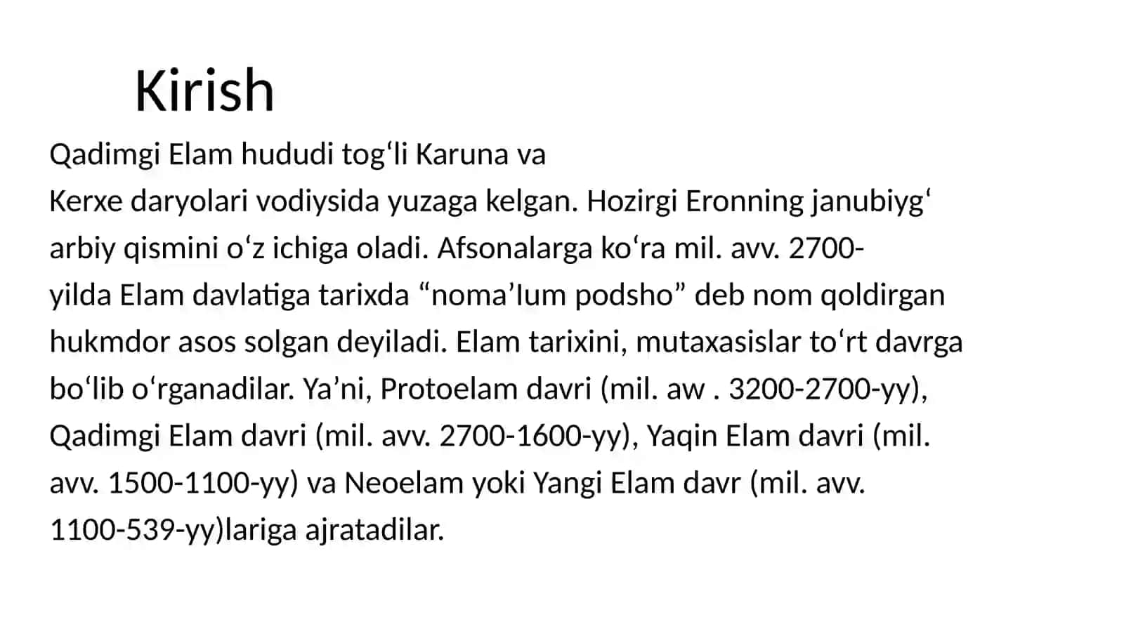QADIMGI ERON 2