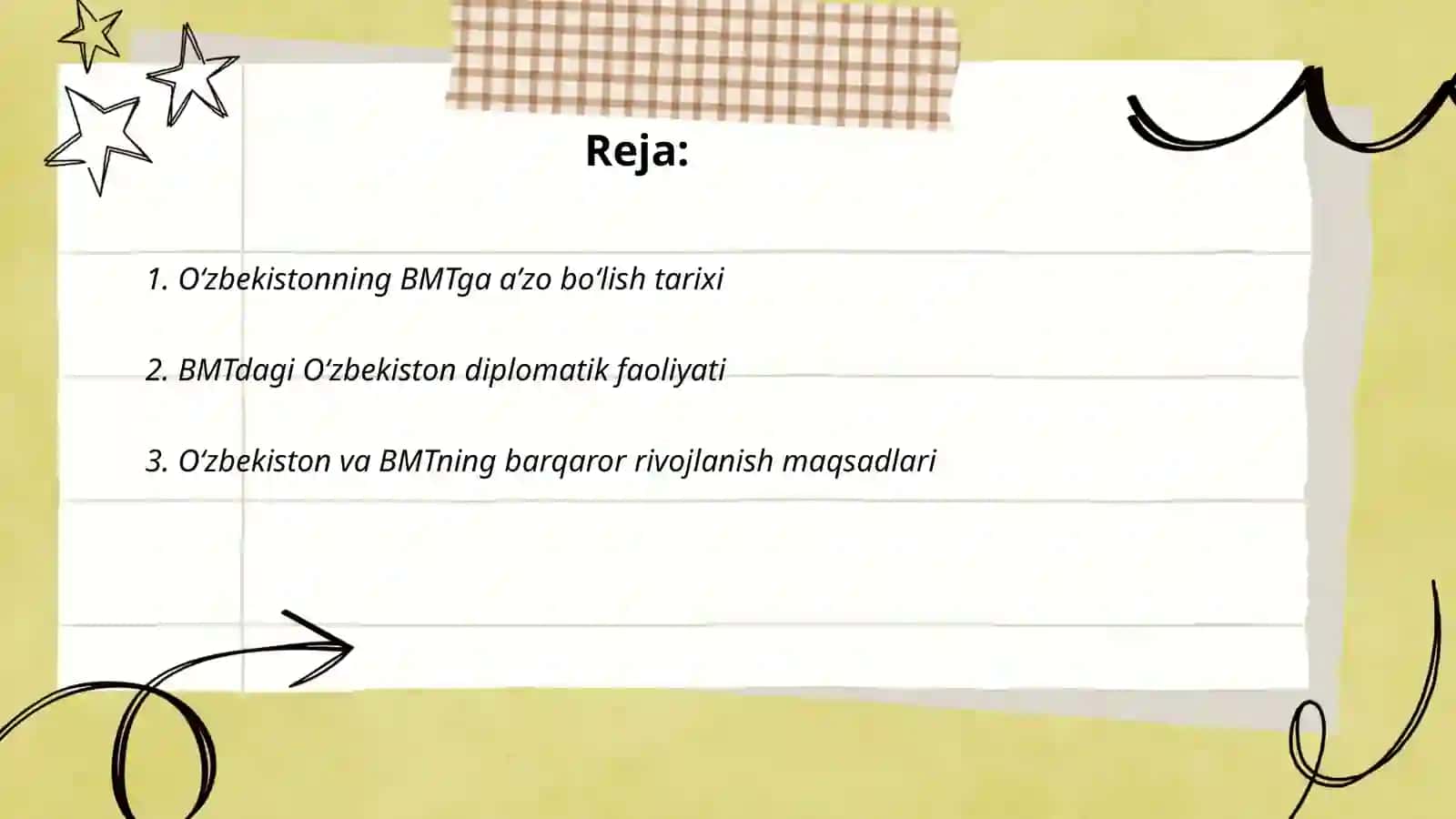 O‘zbekistonning BMTga a’zo bo‘lish tarixi 2