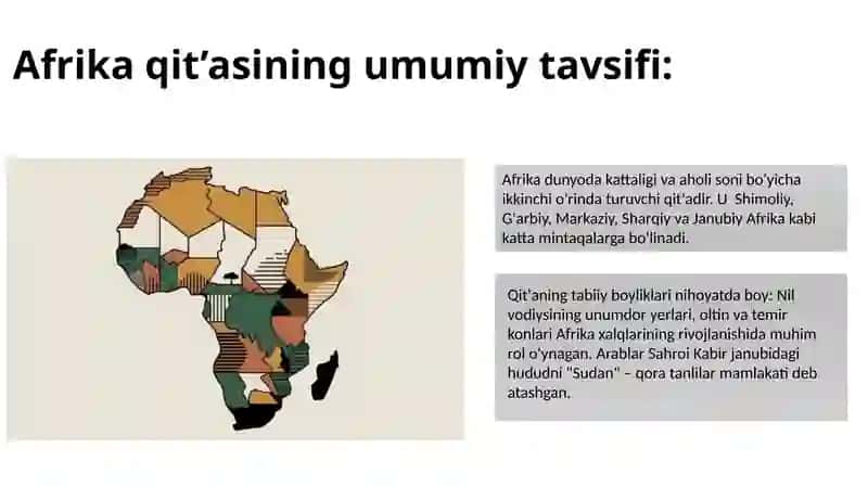 O'rta asrlarda Afrika qit'asi 2