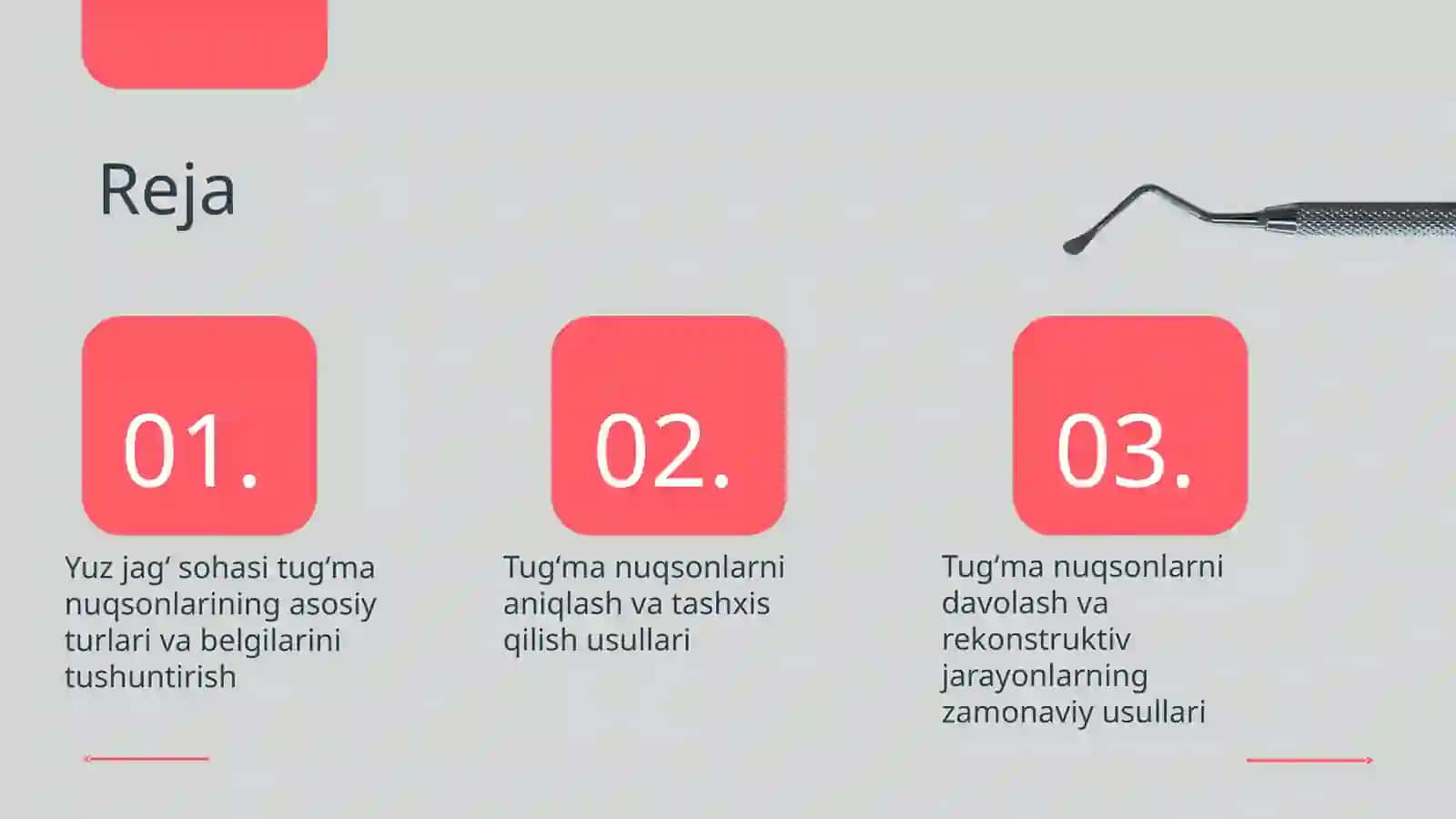 Yuz jagʻ sohasi tugʻma nuqsonlari 2