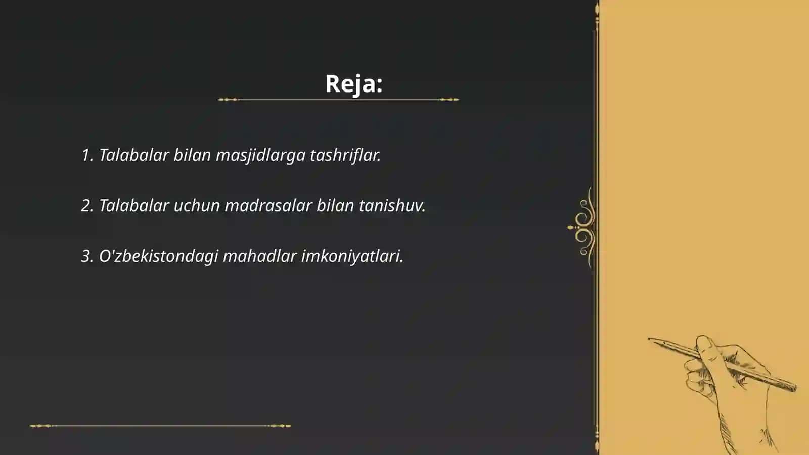 Talabalar bilan masjidlarga tashriflar 2
