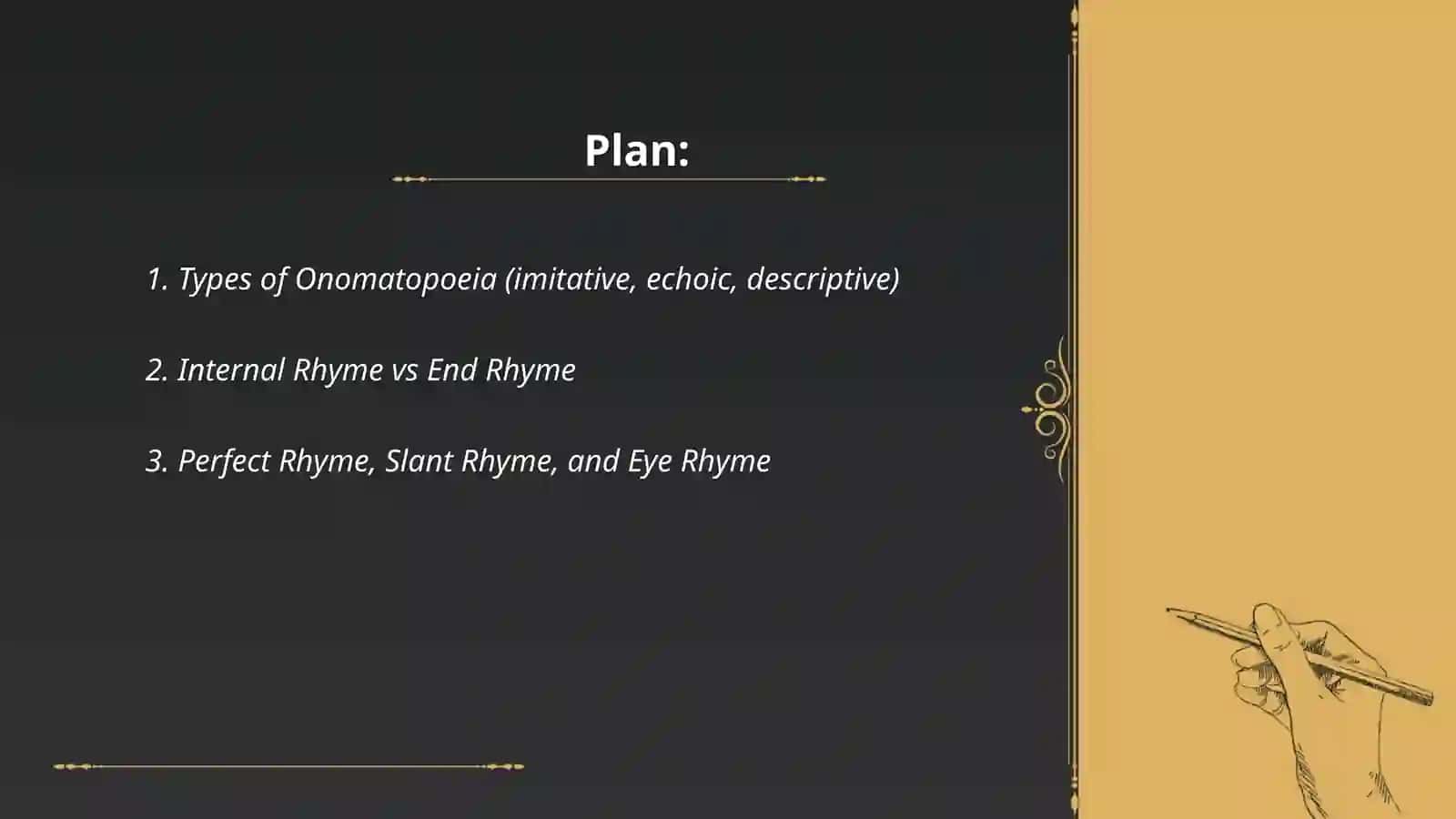 Onomatopoeia, Rhyme, and Rhythm 2