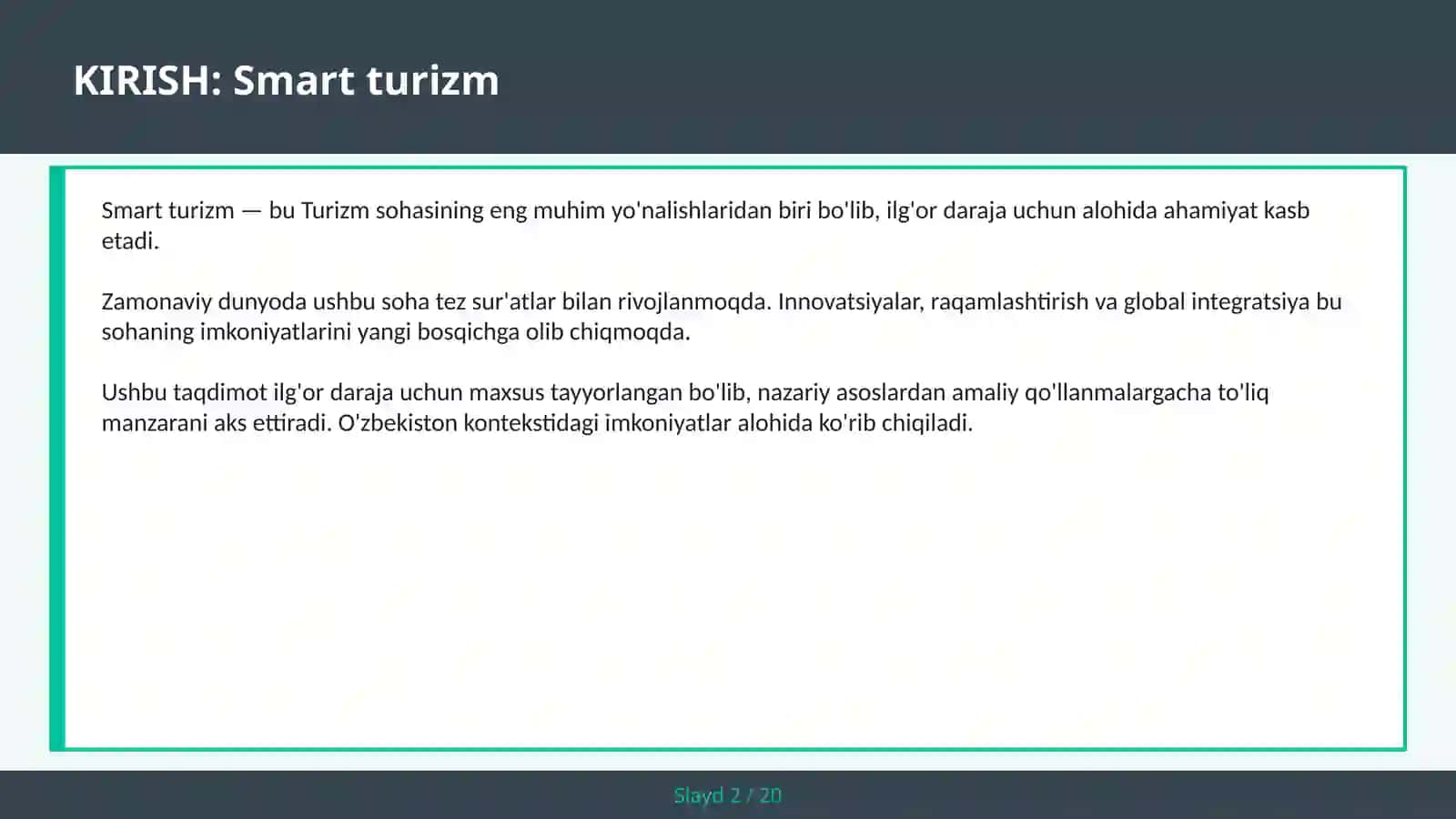 Smart Turizm 2