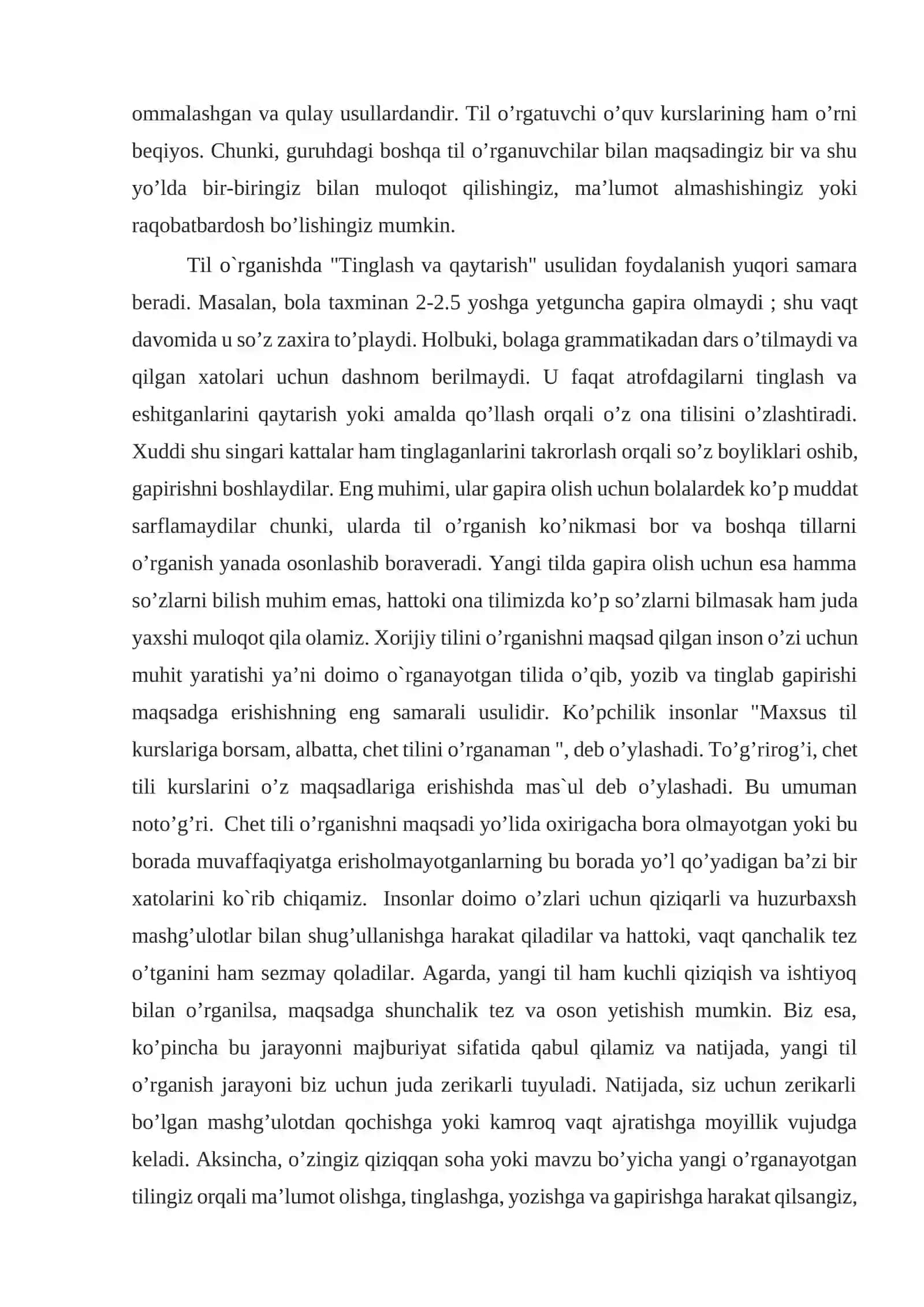 MAQOLA Zamonaviy ta`limda til o`rganishning ahamiyati 2