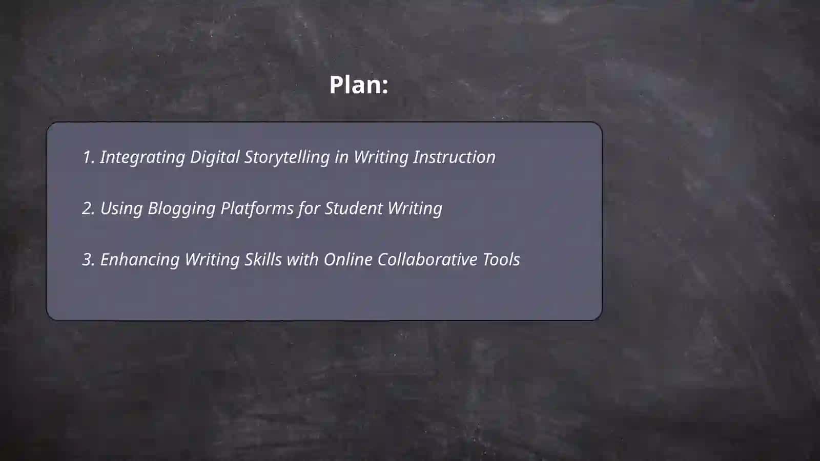 Teaching writing with modern technologies 2