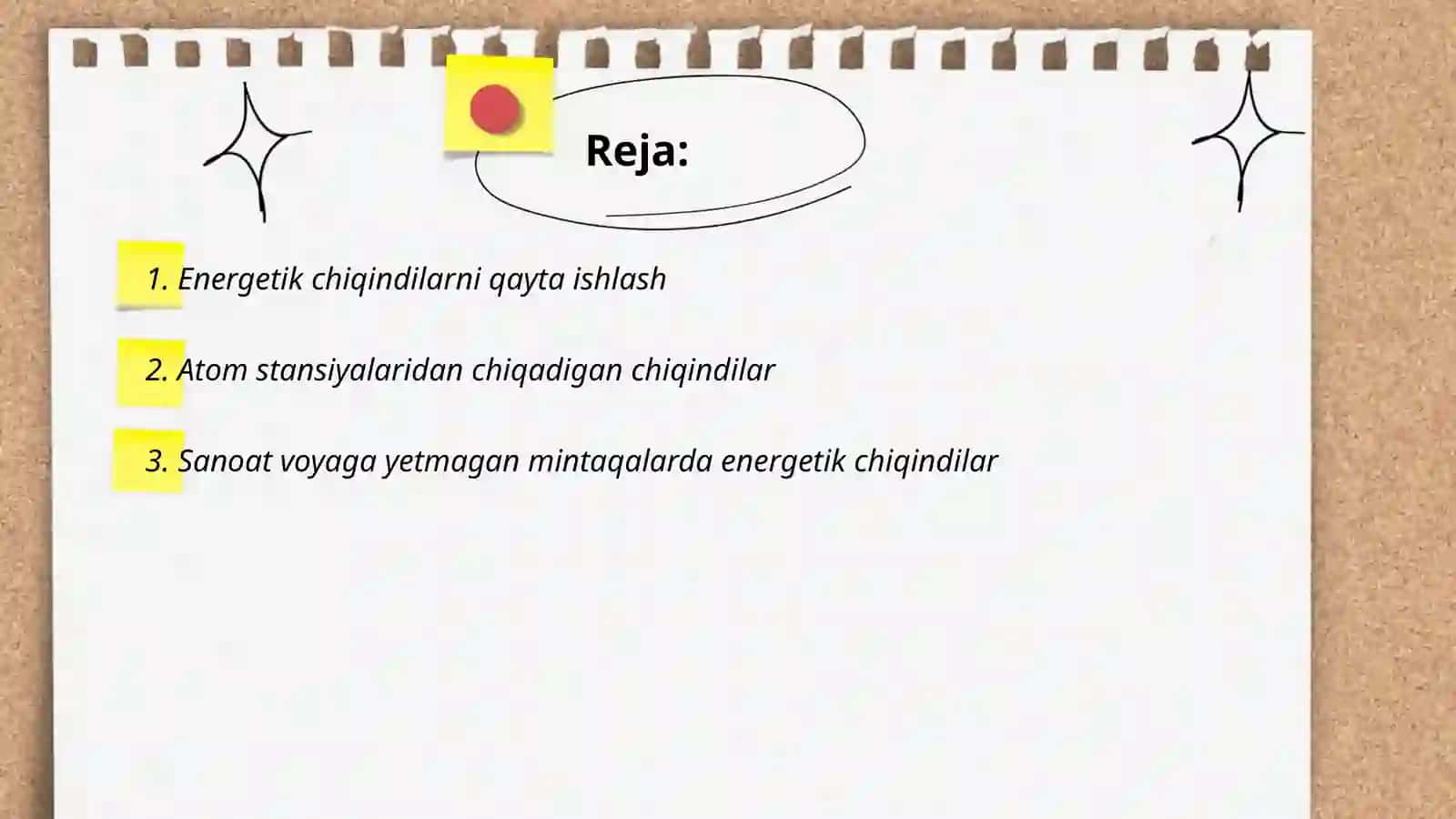 Energitik chiqindilar 2