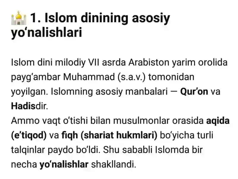 nalishlari va maktablari. Markaziy Osiyo tarixida Xanafiya mazxabining o 2