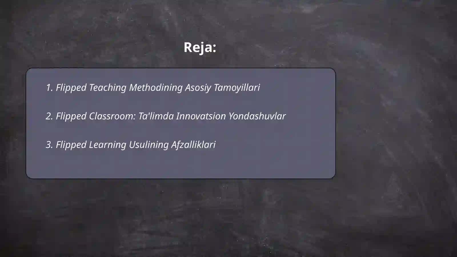 Flipped Teaching Method 2