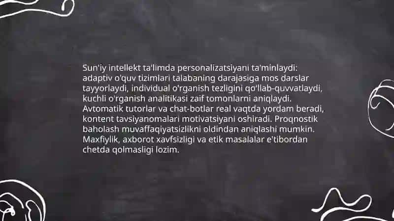 Kelejakdagi texnalogiyalari va ularning ta’limdagi roli 2