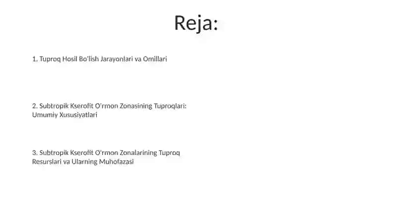 Subtropik-kserofit o'rmon oblast tuproqlari 2