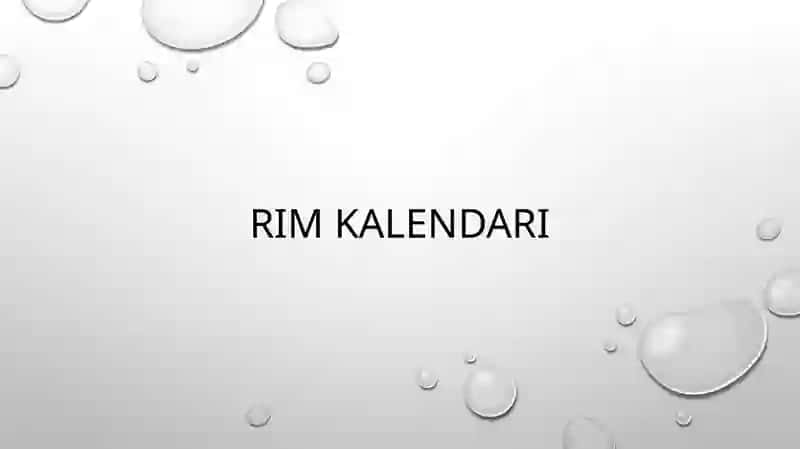 Rim kalendari 2