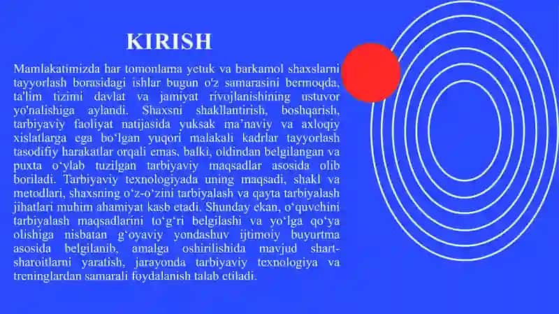 Boshlang'ich sinf o'quvchilarini milliy tarbiyalashnning metodik jihatlari 2