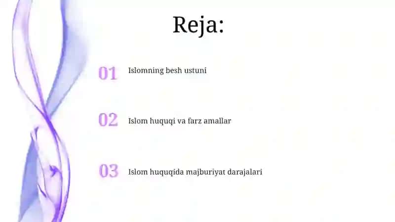 Fardlar haqida nazariy maʼlumotlar 2