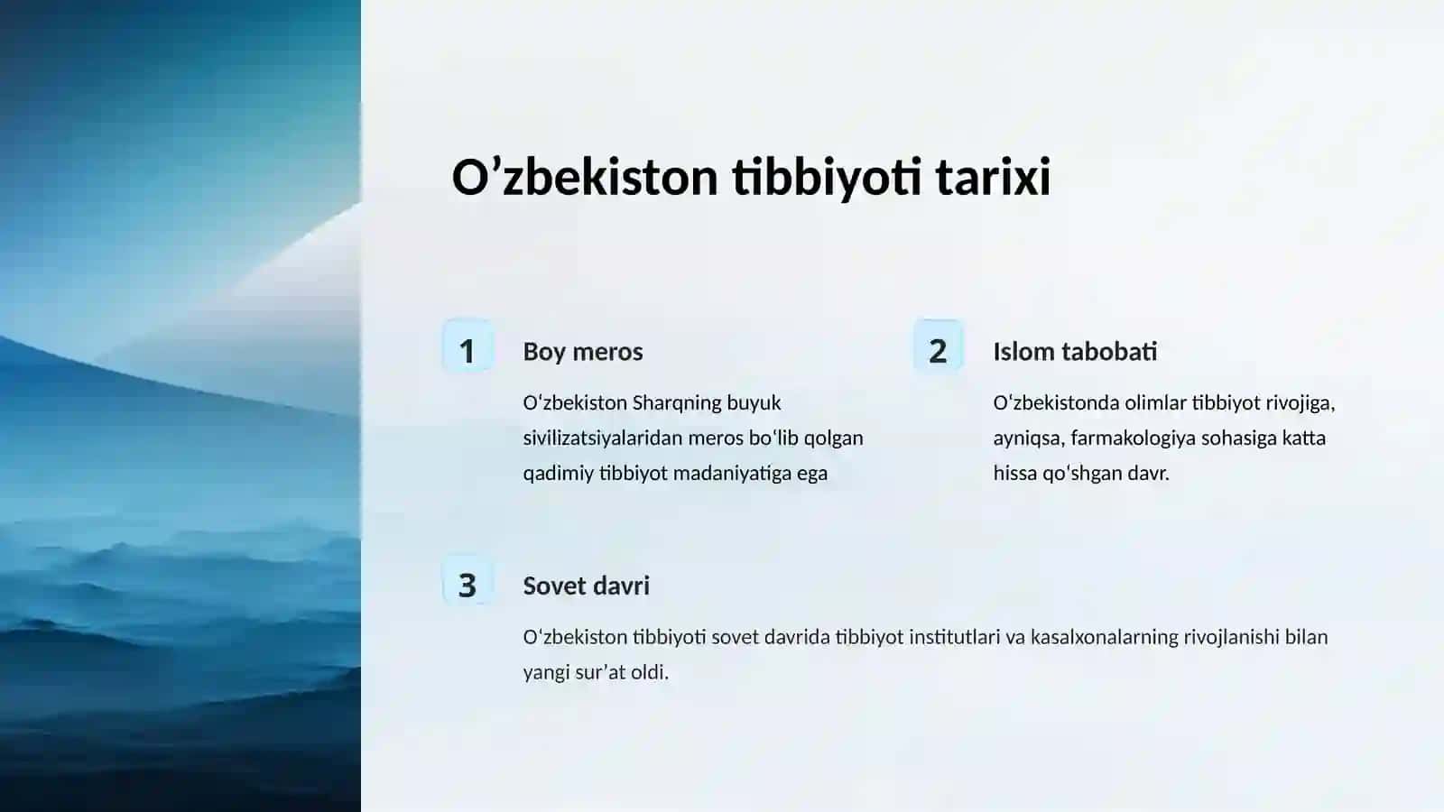 O‘zbekistondatibbiyottaraqqiyotiningtahlili 2