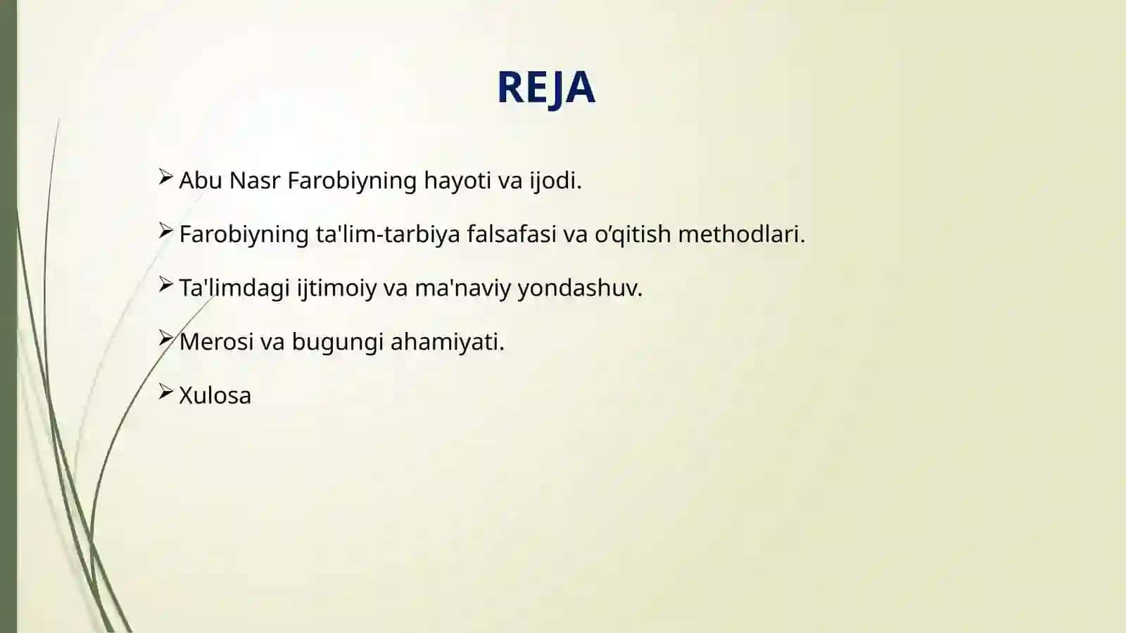 ABU NASR FAROBIYNING PEDAGOGIK QARASHLARI 2