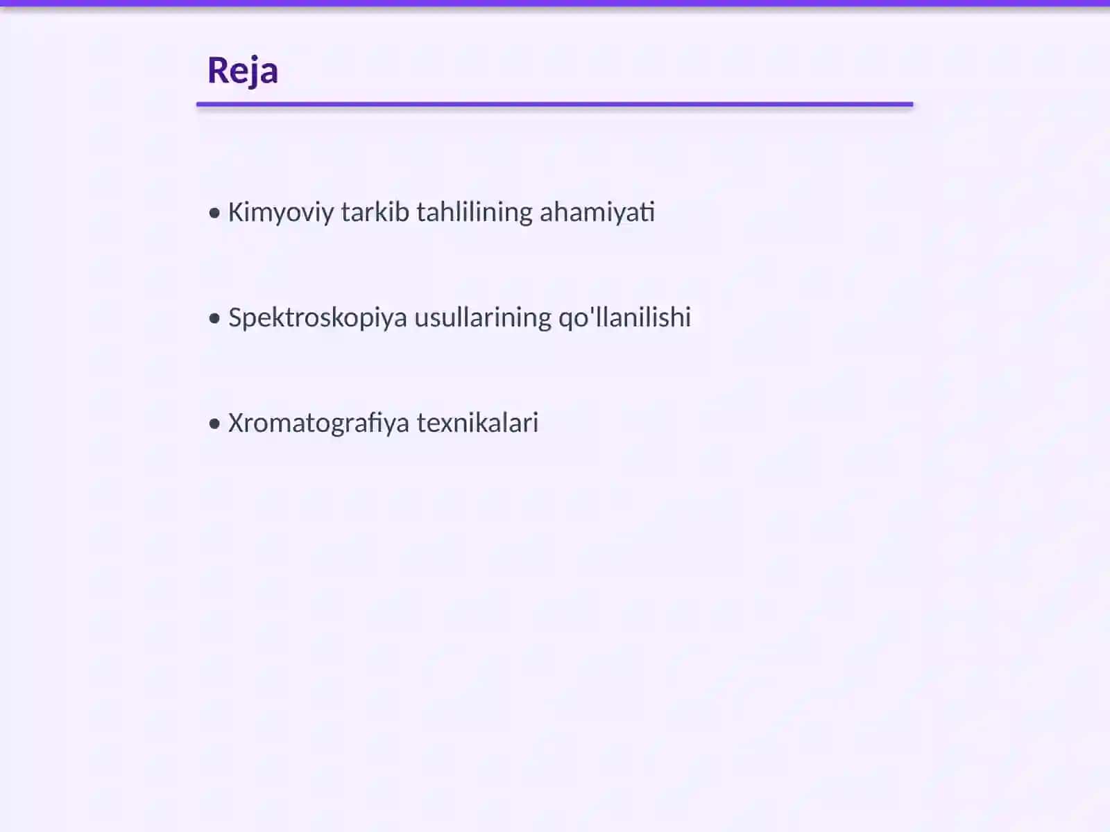 O’simliklarni kimyoviy tarkibini aniqlashning zamonaviy usullari 2