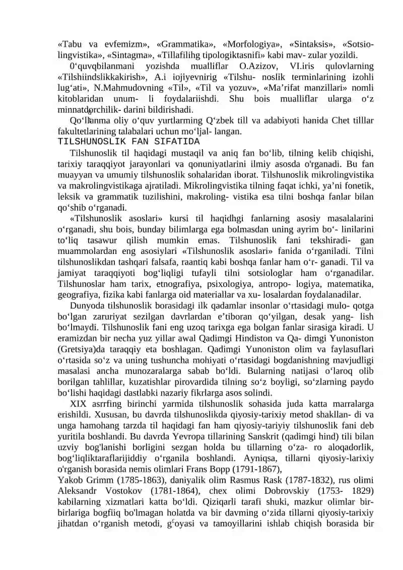 Tilshunoslik asoslari 2