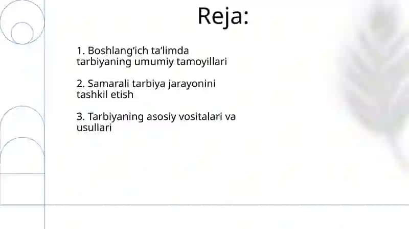 Boshlangich ta'limda tarbiyaning umumiymetidlari va vositalari 2