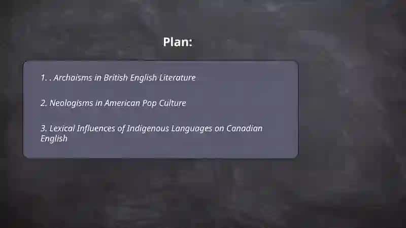 Arxaizmlar va neoligizimlar, Buyuk Britaniya,AQSh,Kanada, Avstraliya mamlakatlarida ingliz tilining leksik xususiyatlari 2
