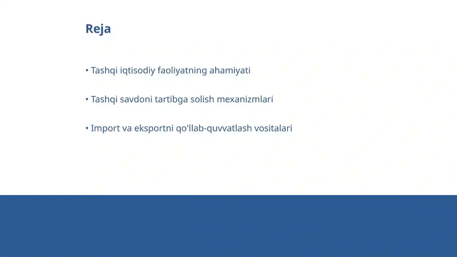 Davlatning tashqi iqtisodiy faoliyatini tartibga solish vositalari 2
