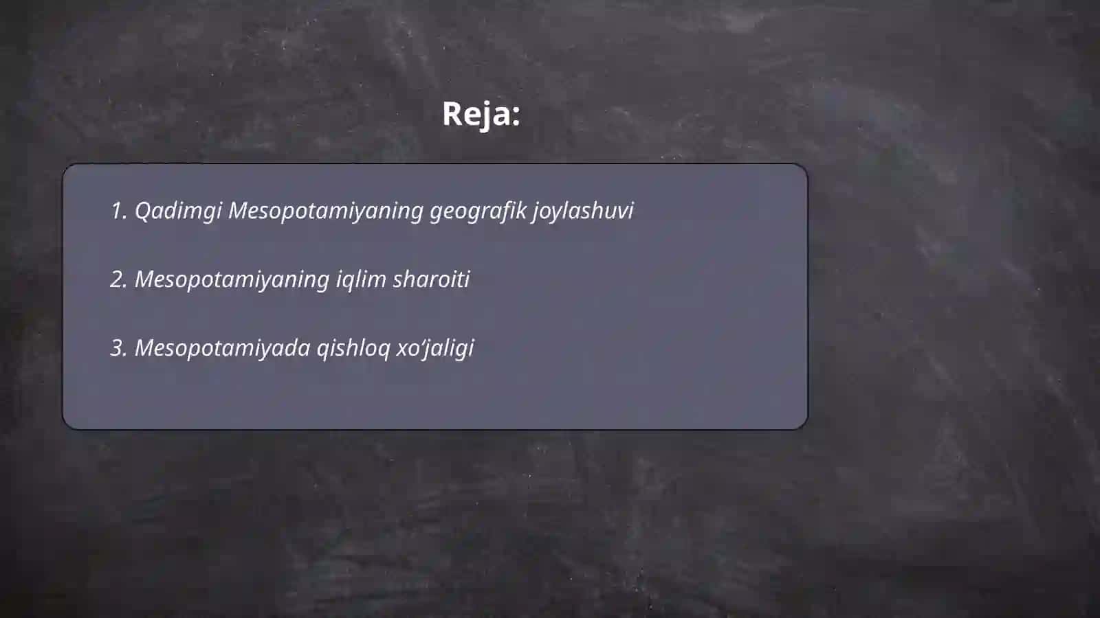 Qadimgi Mesopotamiya davlati 2