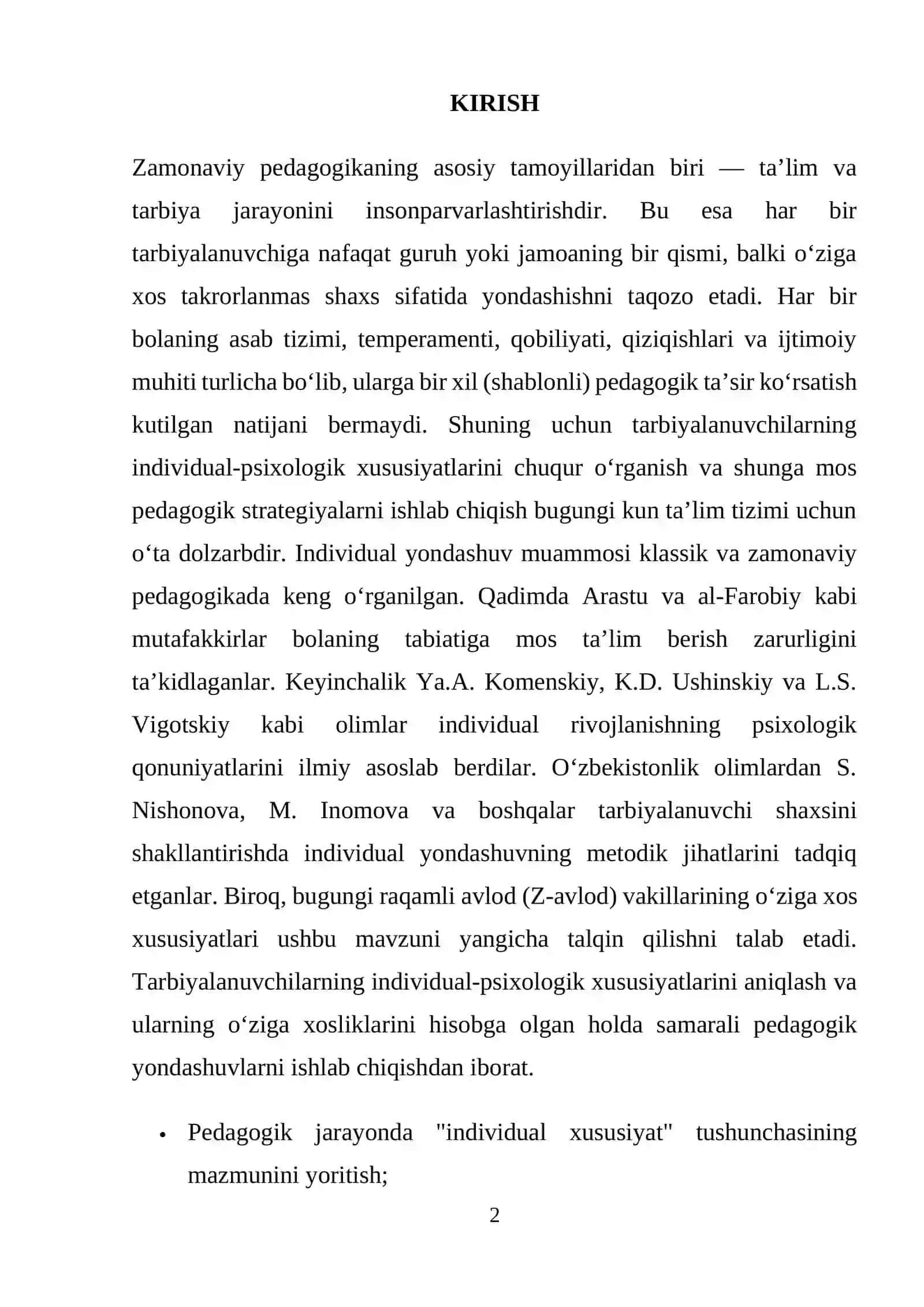 TARBIYALANUVCHILARNING INDIVIDUAL XUSUSIYATLARI VA PEDAGOGIK YONDASHUV 2