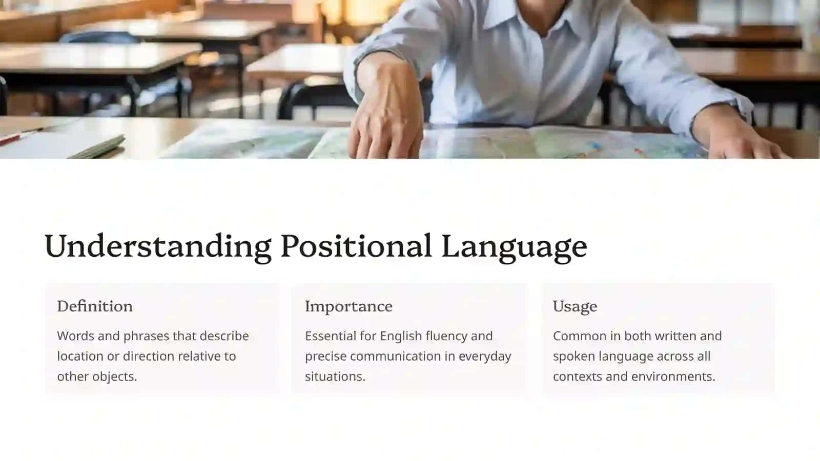 Positional Language 2