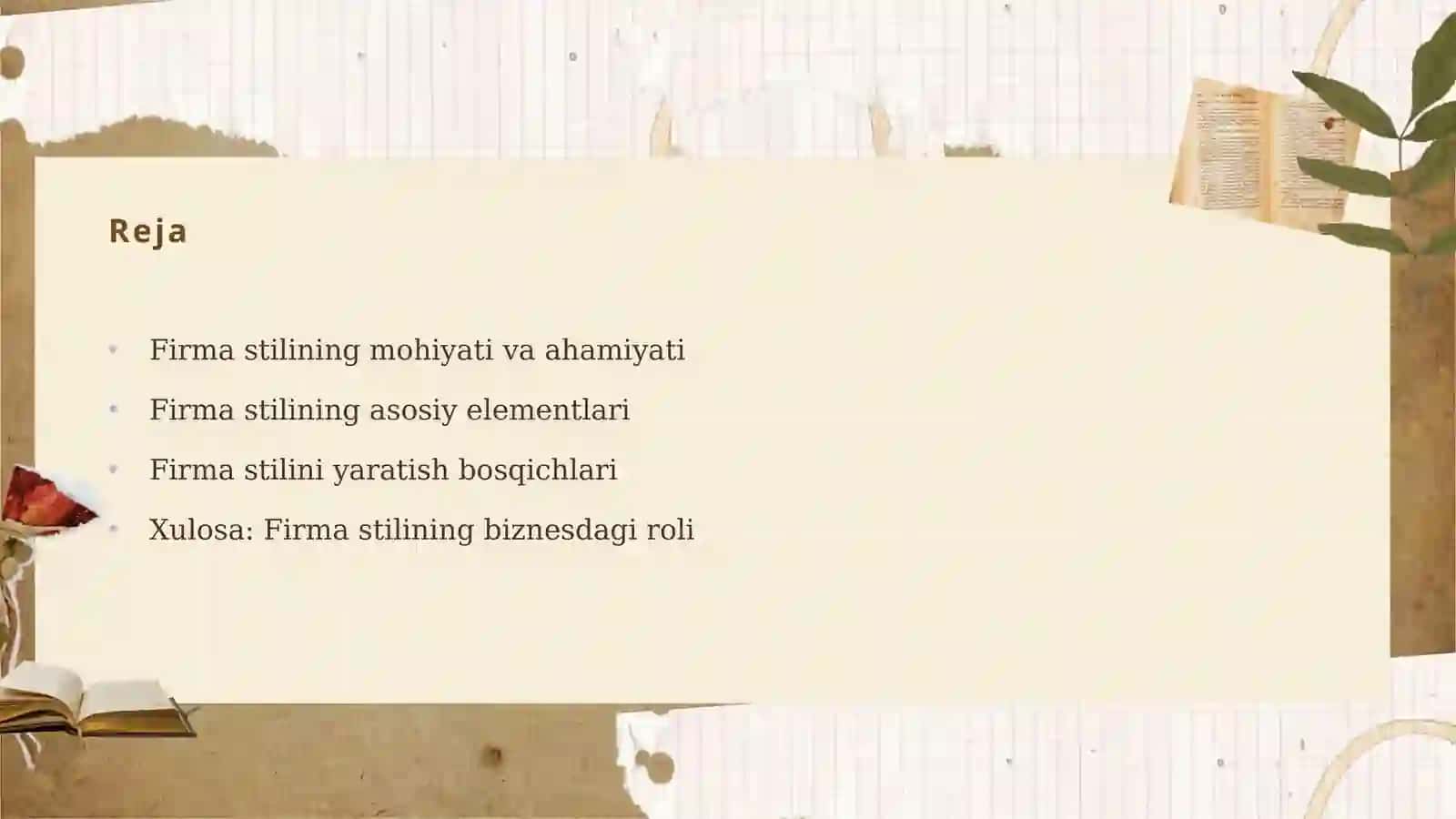Firma Stilining Mohiyati va Ahamiyati 2