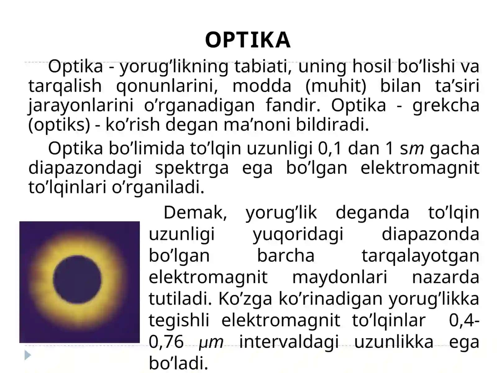 OPTIKA FANNINING RIVOJLANISH TARIXI VA 2