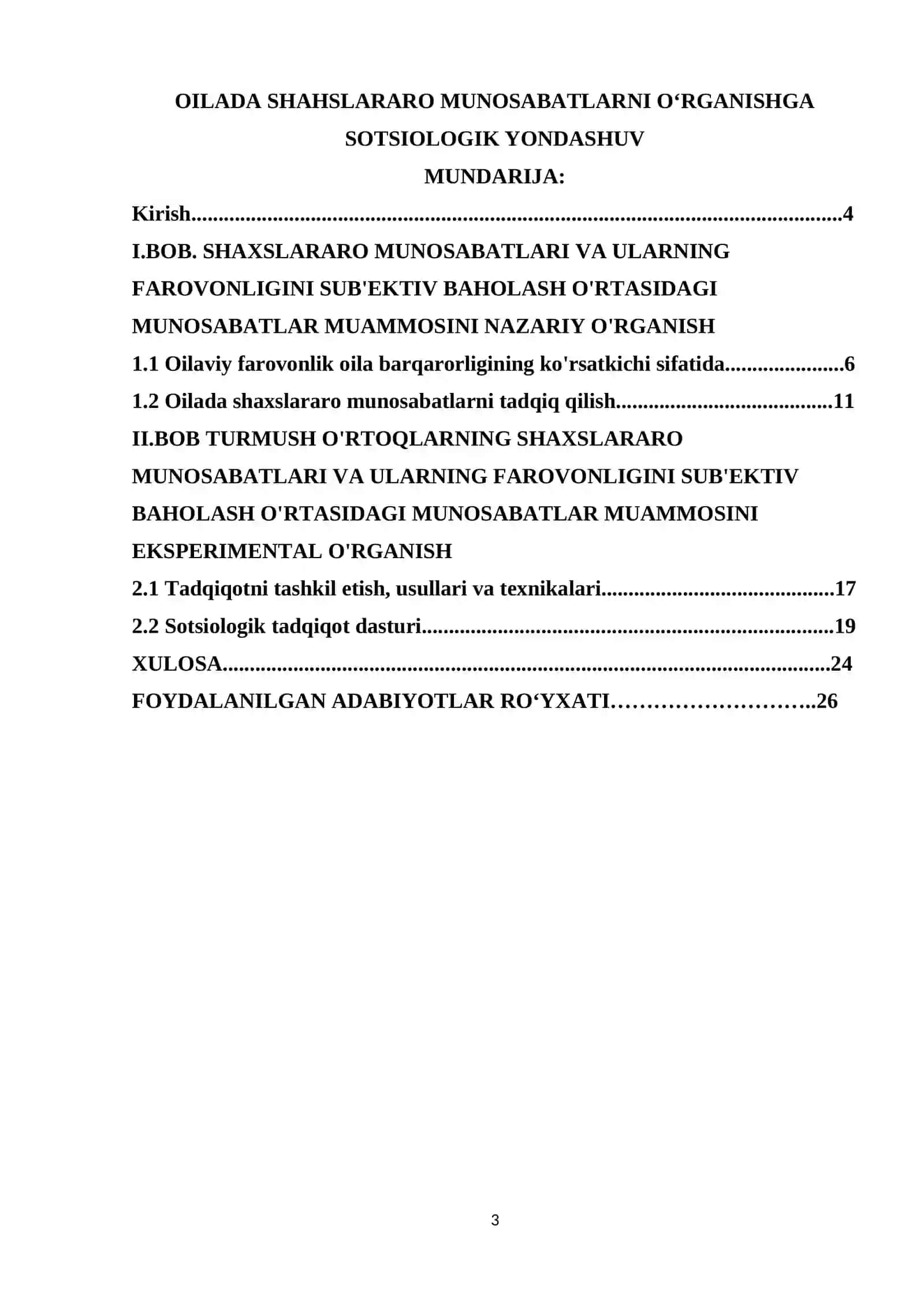 OILADA SHAHSLARARO MUNOSABATLARNI O‘RGANISHGA SOTSIOLOGIK YONDASHUV 2